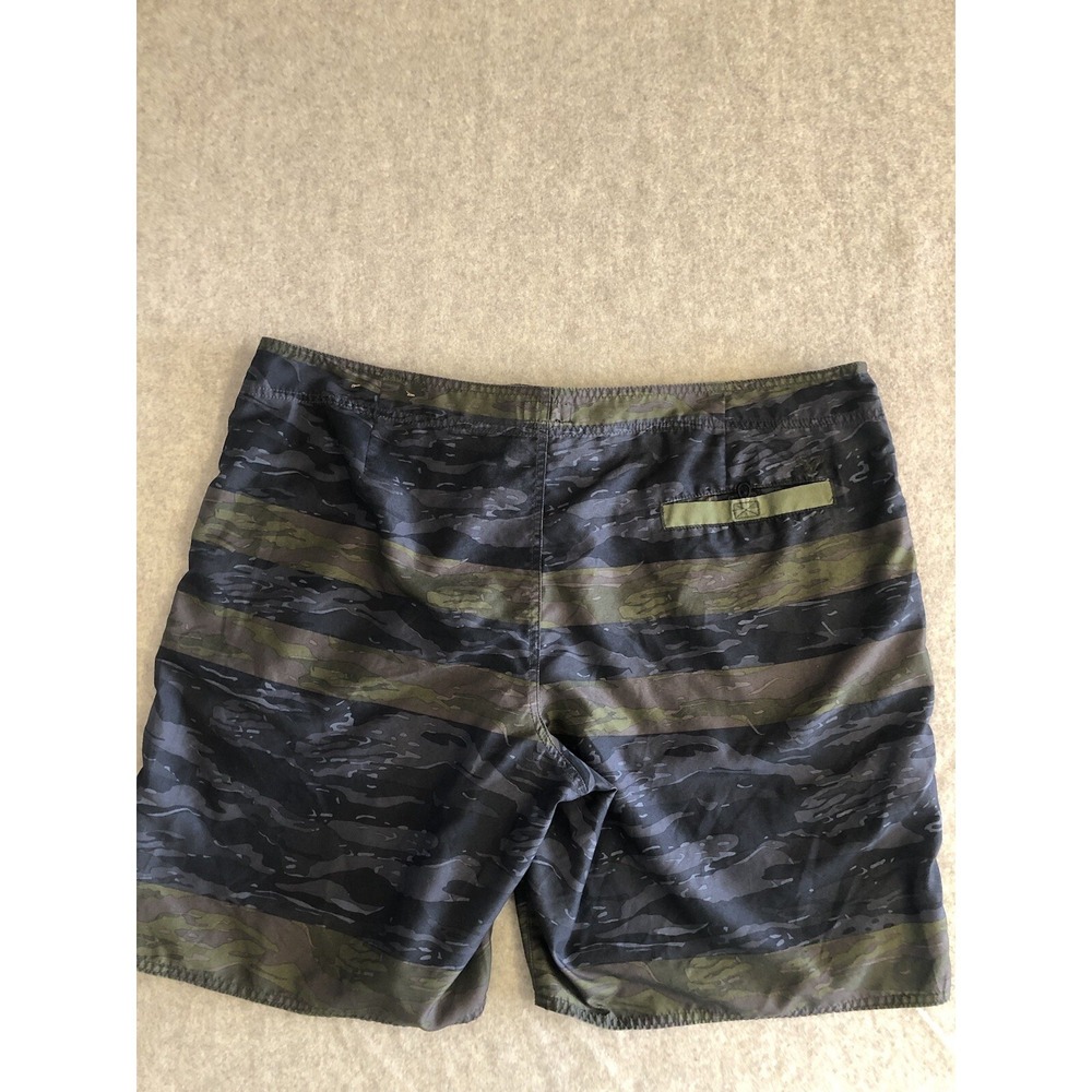 American Eagle Camo Boardshorts Mens 3X Swimwear Swim Trunks Drawstrings Pockets - Picture 9 of 13